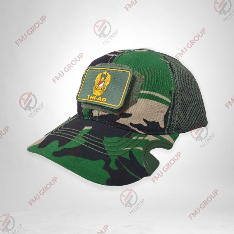 Topi Coak Malvinas Velbed Tanpa Logo Velcro