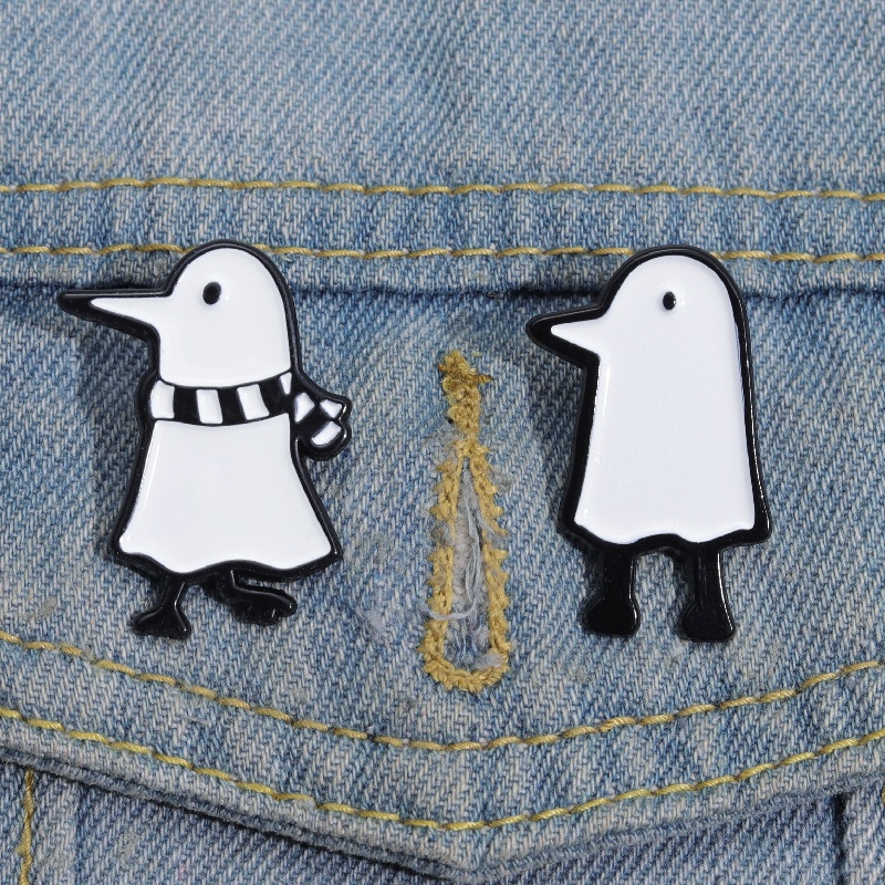 Lucu Goodnight Punpunpun Bros Pentol Punpun Enamel Pin Kerah Bros Lencana Logam Kartun Perhiasan Hadiah Alat Tulis Untuk Teman