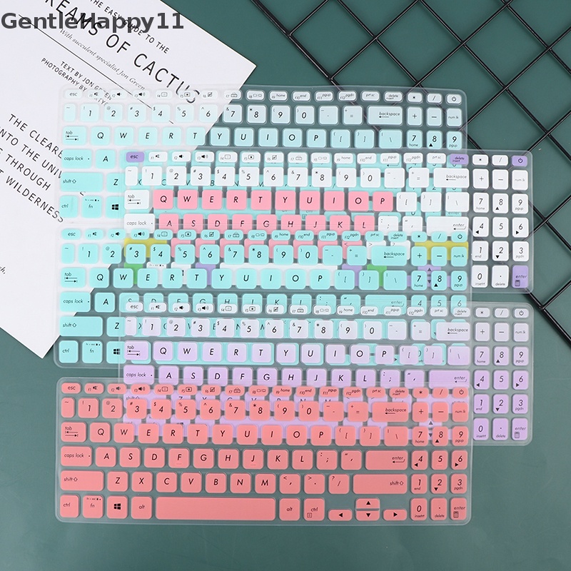 Skin Pelindung Cover Keyboard Notebook Laptop GentleHappy 15.6 inch Untuk Asus S15 S5300U id