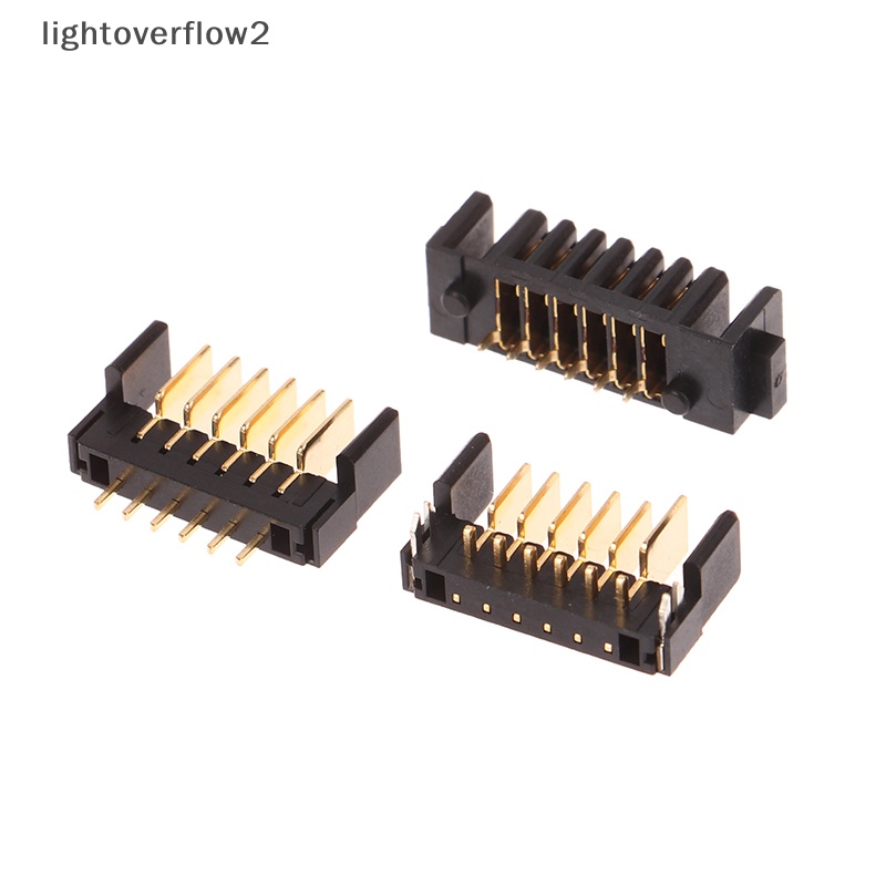 [lightoverflow2] 1pc Konektor Laptop 6Pin Pitch 2.0mm Holder Klip Slot Kontak Colokan Male and Female [ID]