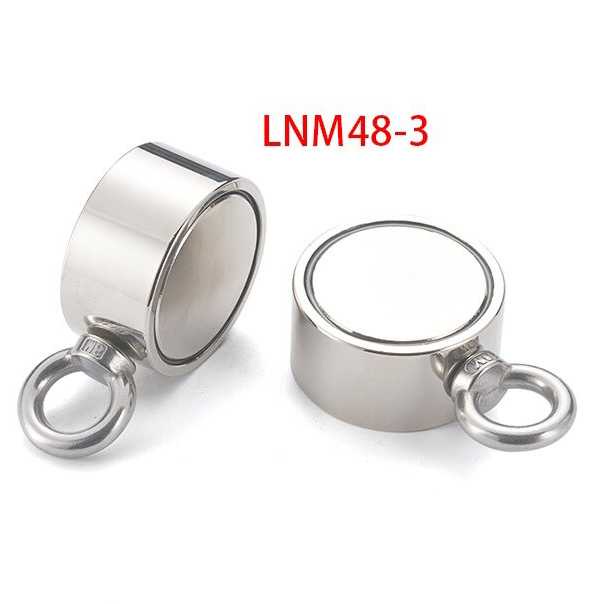 Strong Neodymium Magnet Model Hook Bulat 48 mm 80 kg - LNM48-3