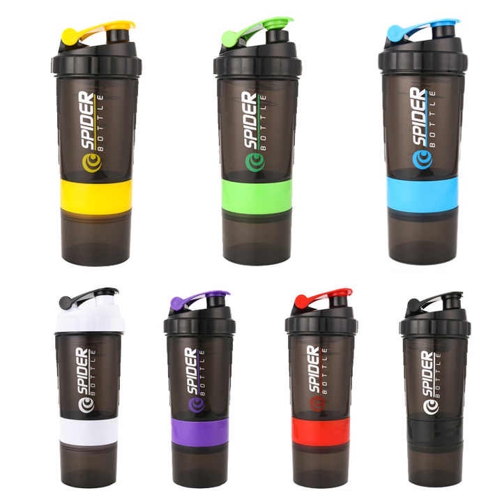 Spider Botol Minum Protein Shaker GYM Fitness 500ml