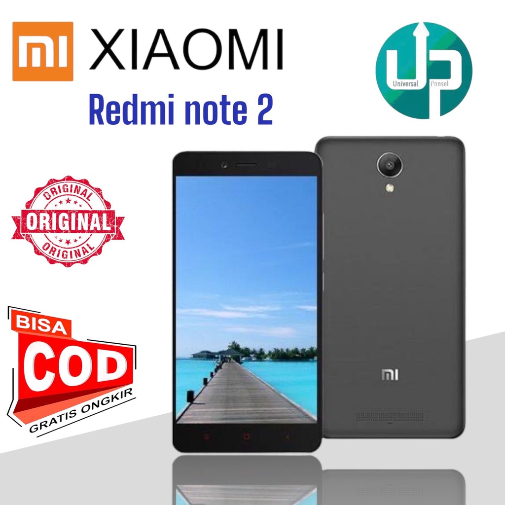 XIAOMI REDMI NOTE 2 2/32GB REDMI NOTE 2  32GB GARANSI TOKO 1 TAHUN