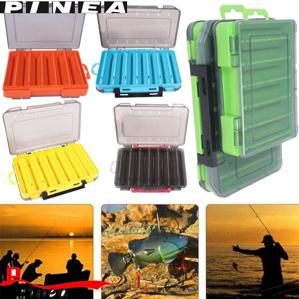 Kotak Penyimpanan Umpan Nanas Lure Outdoor Wadah Dua Sisi Case Mino Sequin Organizer