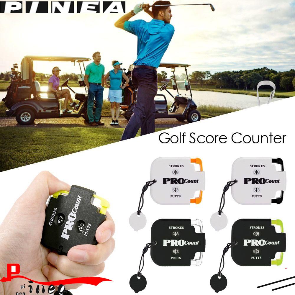Alat Penghitung Skor Golf Nanas Outdoor Handy Two Digit Putt Score Counter