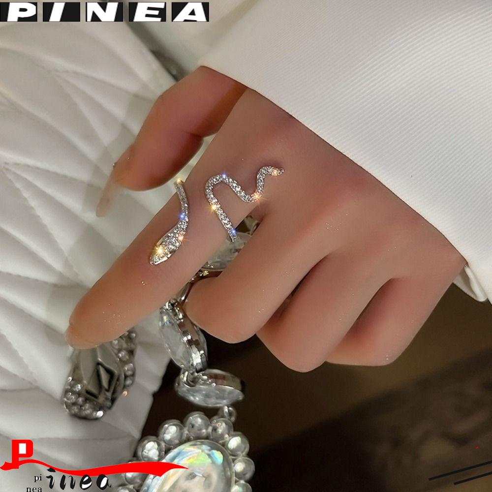 Hadiah Cincin Ular Nanas Ulang Tahun Gothic Punk