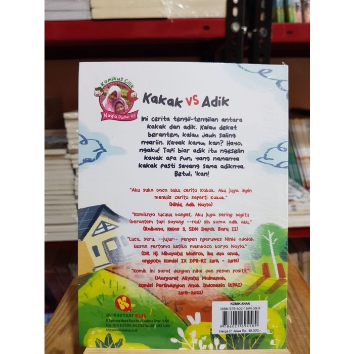 Komik Kakak vs Adik