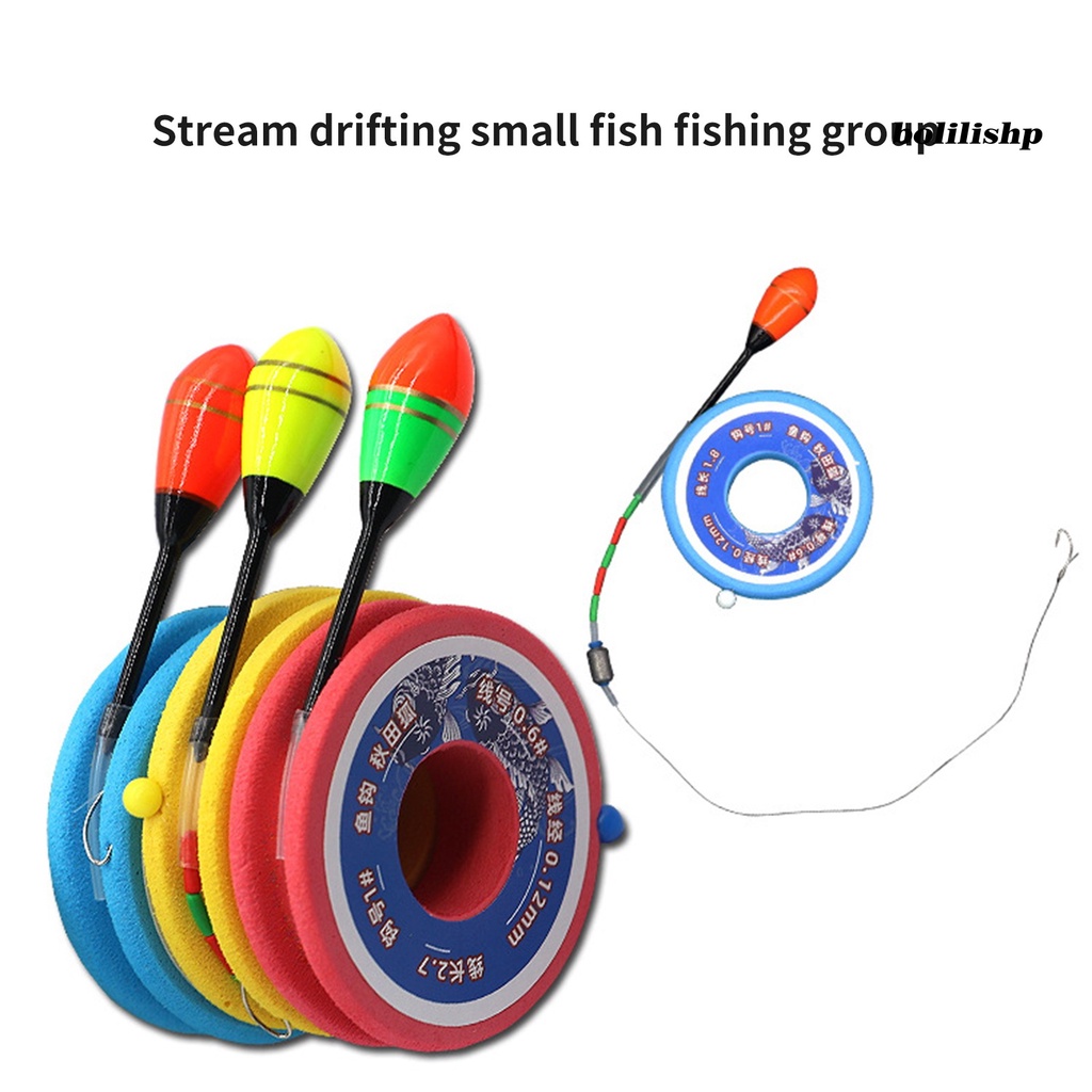 Bo-fishing Line Group Universal Sangat Sensitif Kuat Stabilitas Pegangan Panjang Warna Cerah Memancing 1.8/2.7/3.6m Fleksibel Kontrol Arus Grup Pancing Aksesoris Memancing