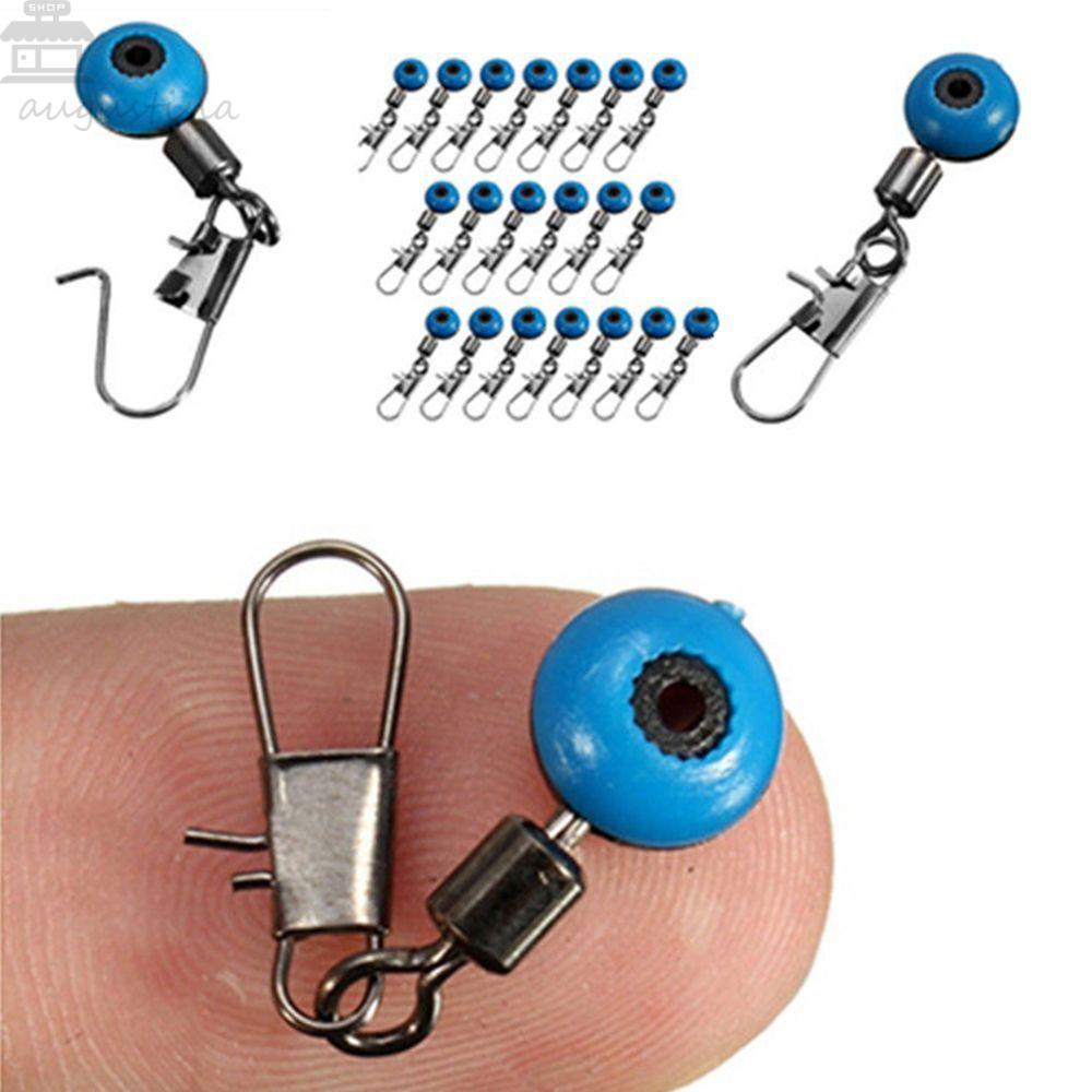 Konektor Agustina Baru Tahan Lama Garis Penting Sinker Slides TOP Blue Fishing Sea Hook