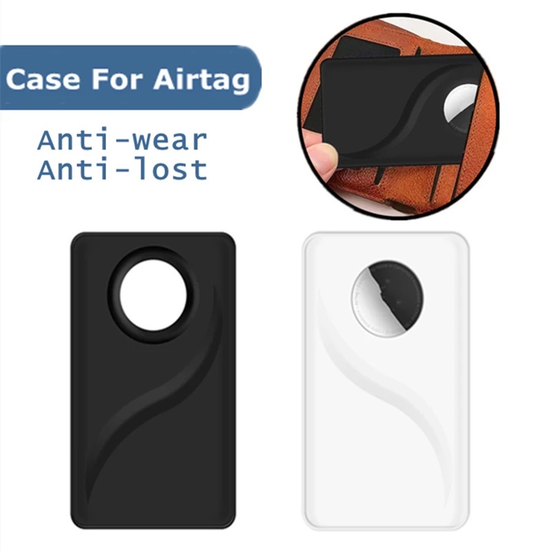 1pc Dompet Holder Pelindung Kartu Kredit Anti Hilang Untuk Apple Airtag Locator