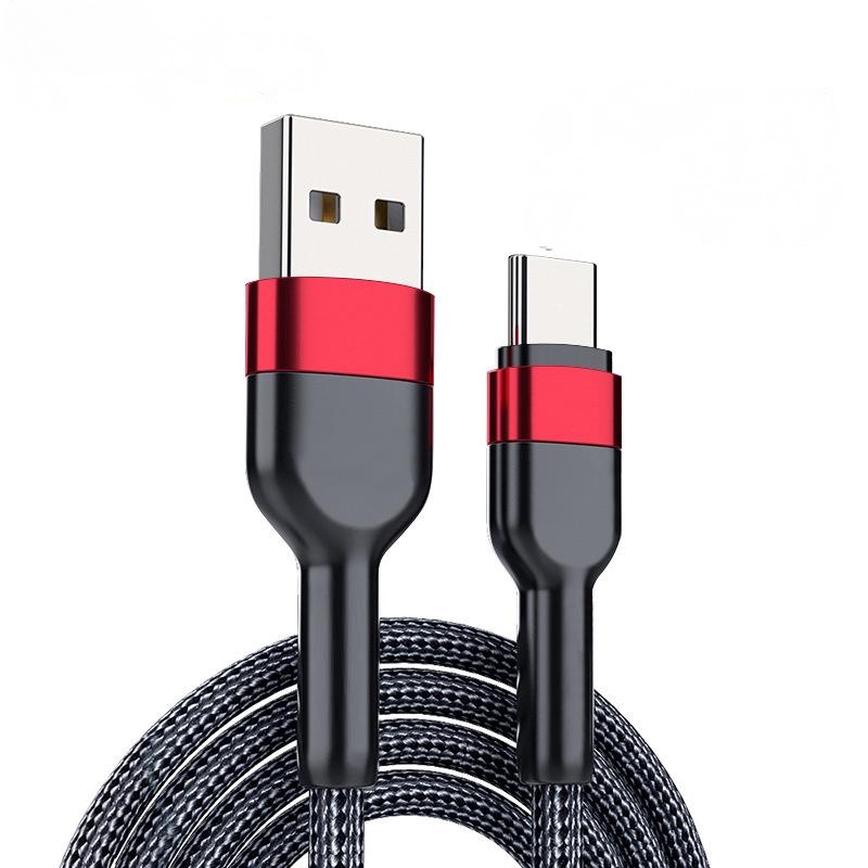 Kabel usb c Cepat Tipe c braided Kabel Data Fast Charging Data Cord Charger Kabel usb c Untuk Samsung s21 s20 A51