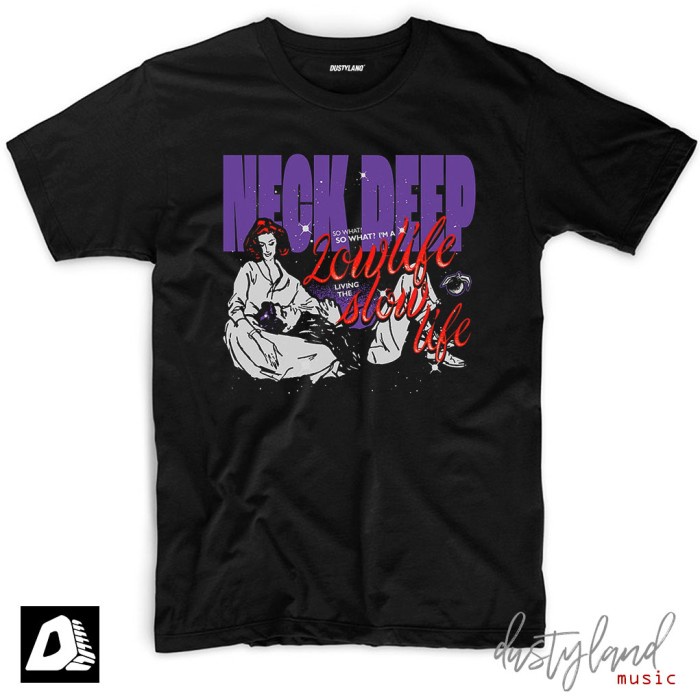 Kaos Musik NECK DEEP - LOWLIFE COUPLE
