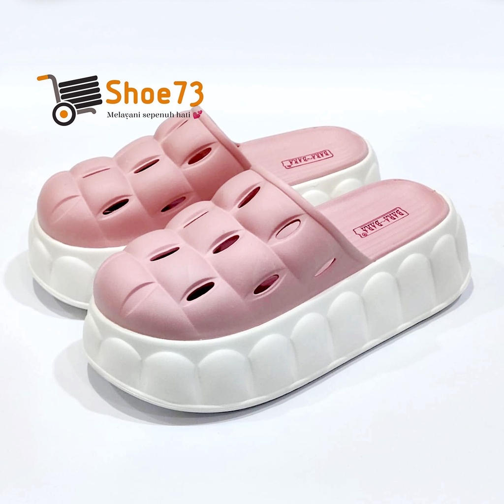 BARA-BARA 8098 - 1ZHBPS SIZE 36-41 ORIGINAL | Sandal Bakpau Jelly Wanita | Sendal Clog Cewek Impor