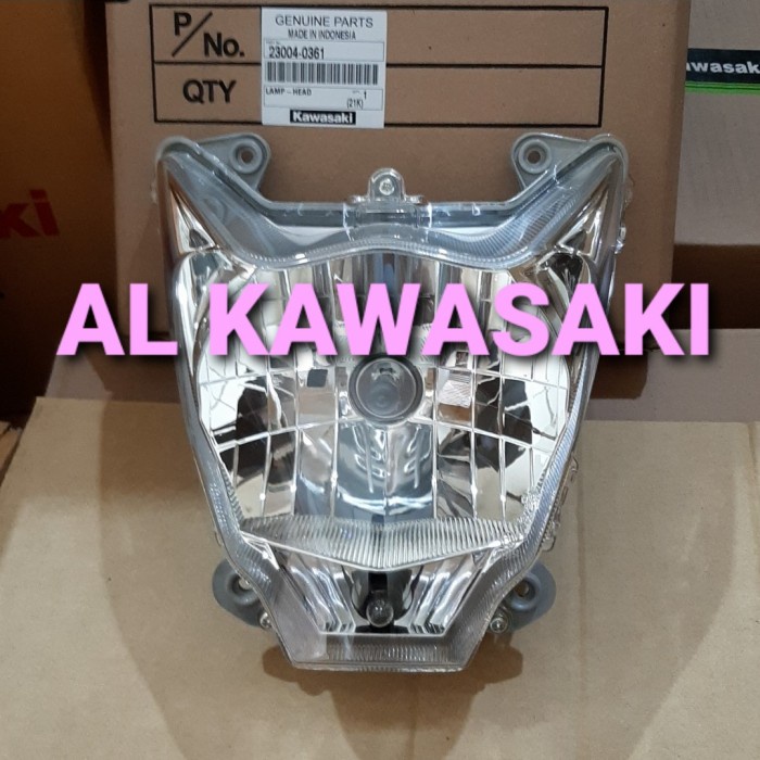 reflektor headlamp lampu depan kawasaki z125 pro z125pro original Kawasaki
