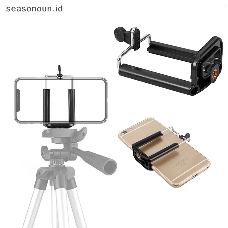 Seasonoun Mobile Phone Holder Tripod Universal Phone Clip Holder Tripod Stand.