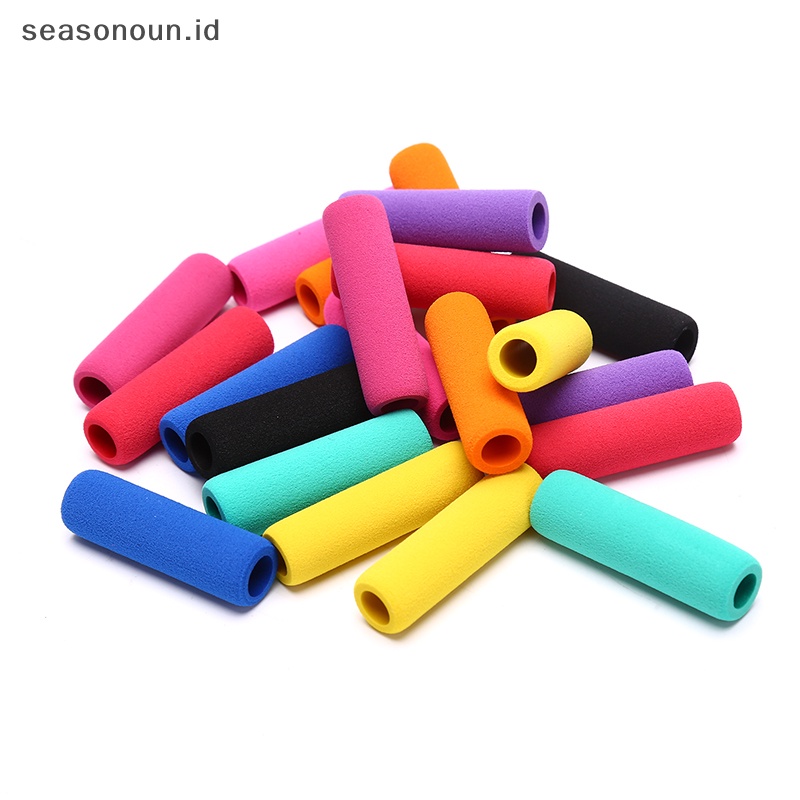 Seasonoun 20pcs Holder Cover Pensil Spons Pelindung Pegangan Lembut Untuk iPad Ponsel.