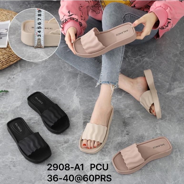 Sandal Selop Karet Perempuan / Sandal Jelly wanita sandal balance 2908-A1