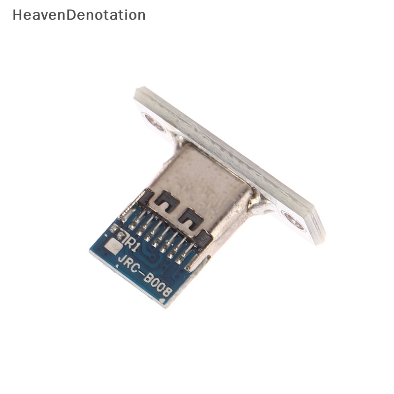 [HeavenDenotation] Usb Jack Type-C 2Pin 2P 4P Waterproof Strip Line Of Solder Joint Female Connector Jack Charging Port USB Tipe C Socket Connector HDV