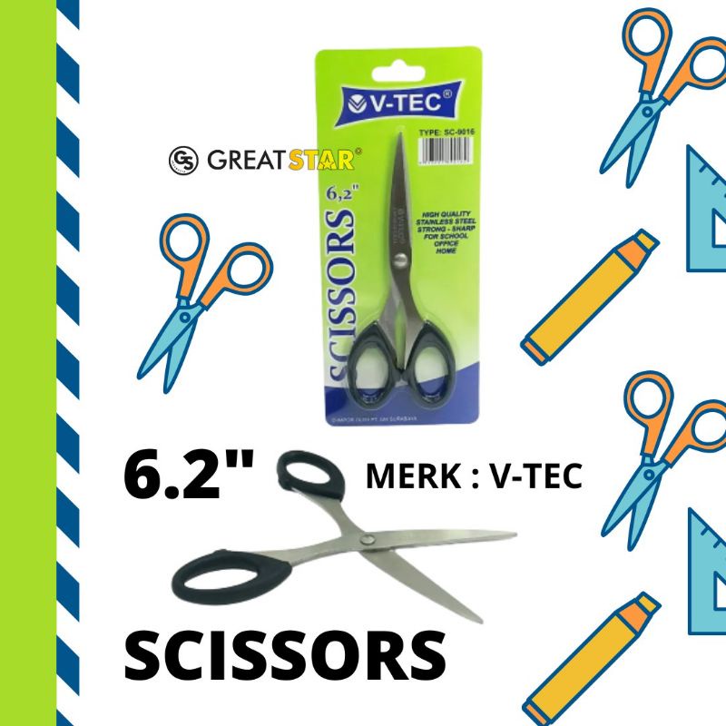 

GUNTING 6.2 inch SCISSOR V-Tech
