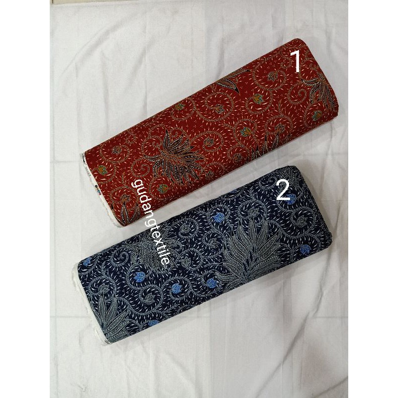 KAIN BATIK KATUN/BATIK KATUN MOTIF SRIPAMILUTANINGRAT METERAN