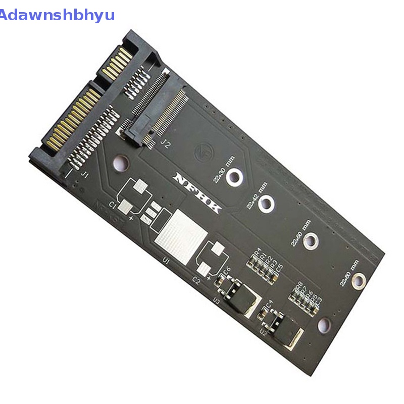 Adhyu Baru SATA M.2 NGFF SSD Ke 2.5&quot; SATA 2.5&quot; SATA to M.2 NGFF SSD Adapter Riser Card Hot Sale ID