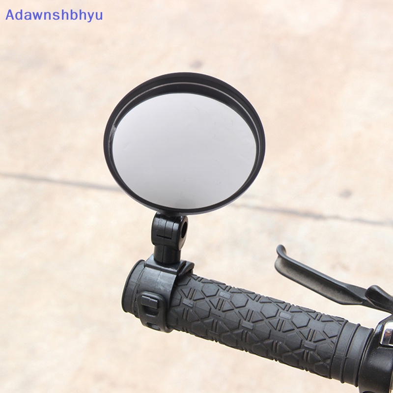 Adhyu Kaca Spion Adjustable Sepeda Wide-angle Convex Mirror Gagang Silikon ID