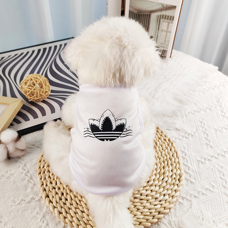 Fashion Logo Tank Top Anjing Peliharaan Anjing Peliharaan/Kucing/poodle/Teddy