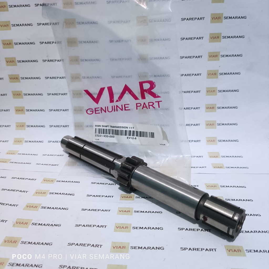 As Mainshaft viar 200 cross x / as rasio transmisi viar cross x 200 /vsr 200 original viar
