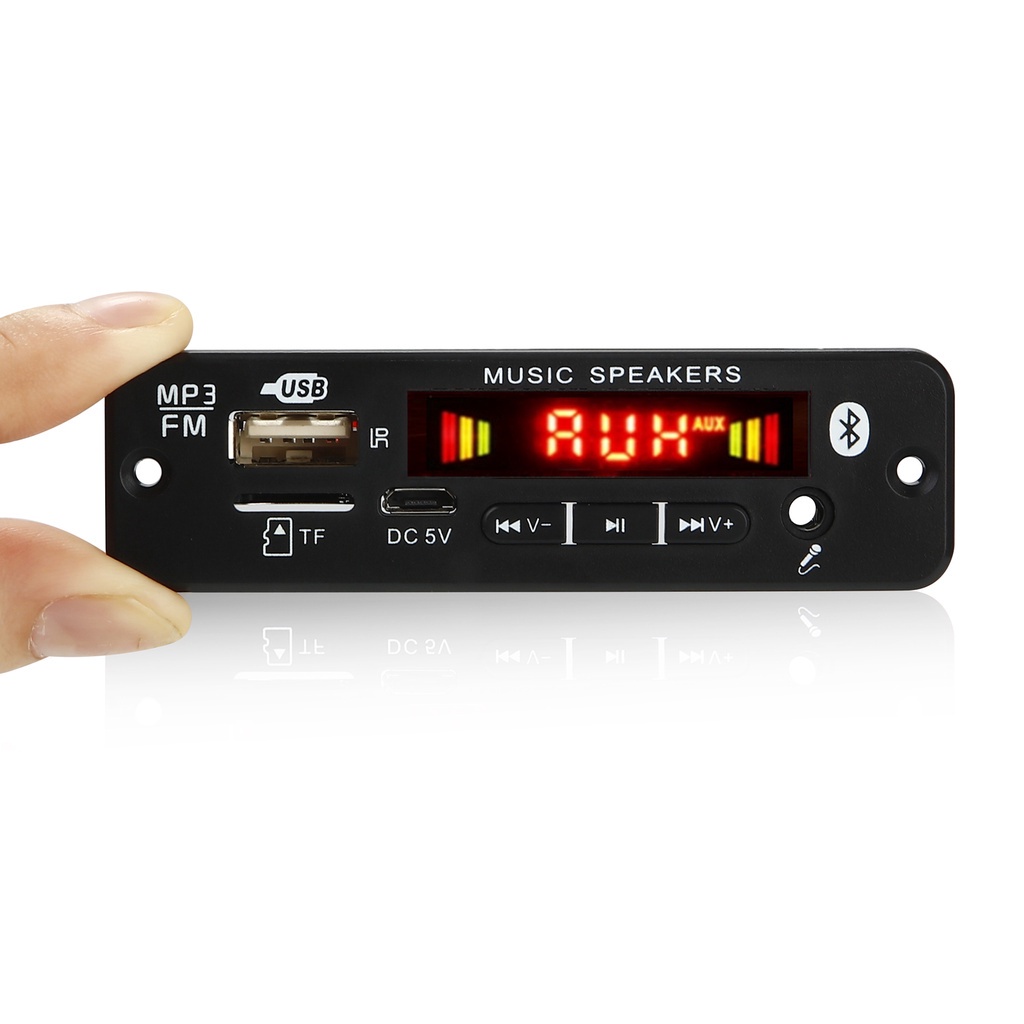 MODUL MP3 BLUETOOTH PLUS FM RADIO VIRE KIT MODUL MP3 BT KIT MP3 KIT PEMUTAR LAGU MP3 USB PLAYER BLUETOOTH MERK VIRE ORI ORIGINAL ASLI