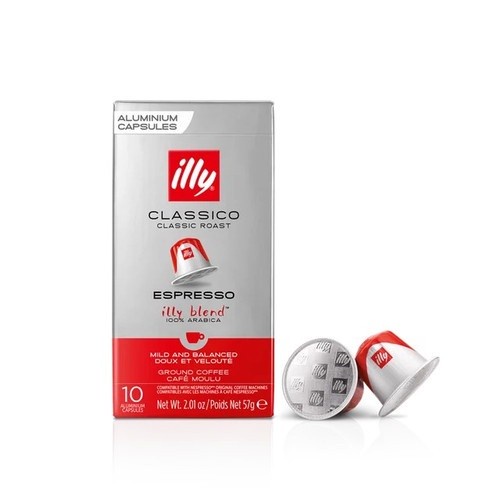 

Illy Nespresso Coffee Capsule - Kopi Kapsul - 1 Box Isi 10 Kapsul - Classico