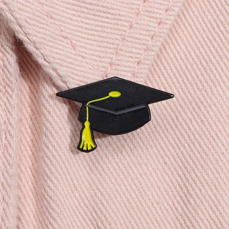 Musim Wisuda Enamel Pin Kartun Sarjana Topi Bros Lencana Kerah Pin Graduate Perhiasan Aksesoris Hadiah Untuk Teman Mahasiswa