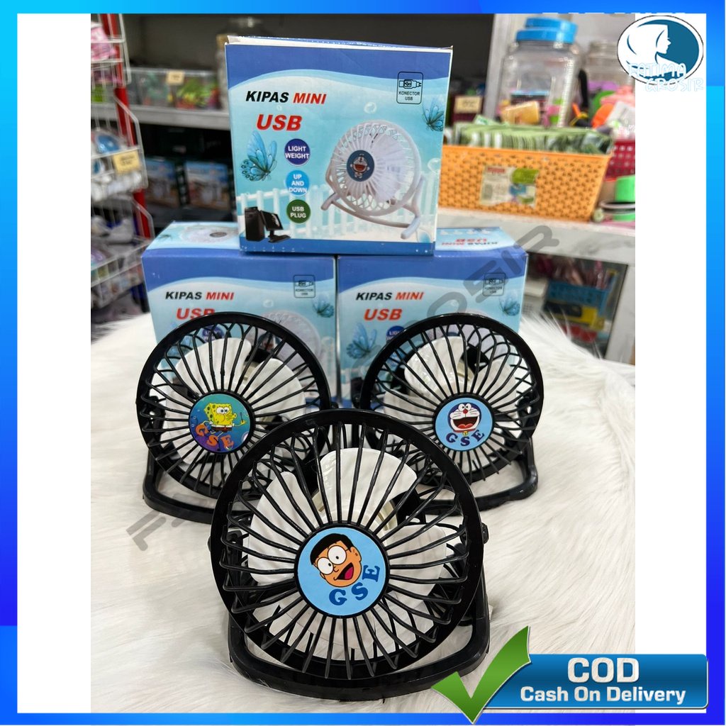 Kipas Angin Mini USB / Portable USB Mini Fan / Praktis Dan Cool | FATIMA GROSIR SOLO