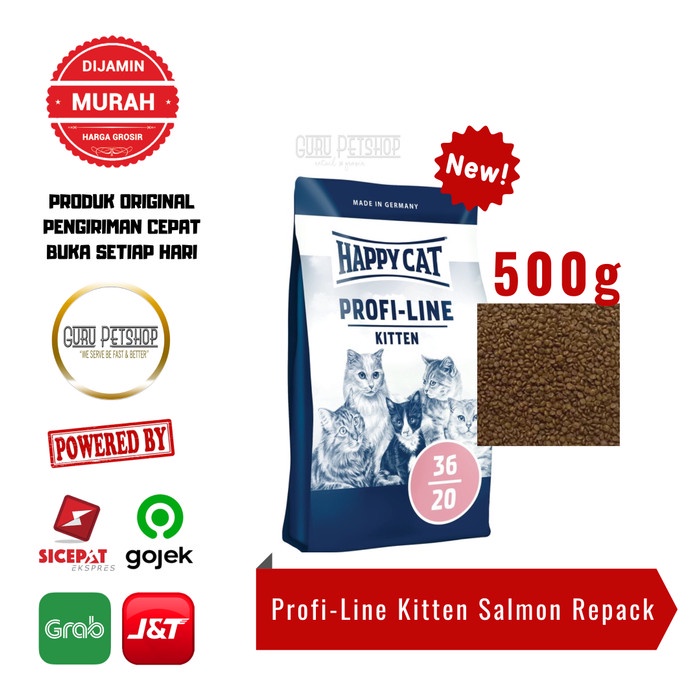 Happy Cat Profi-line Kitten 500g Makanan Kucing Happy Cat Profiline