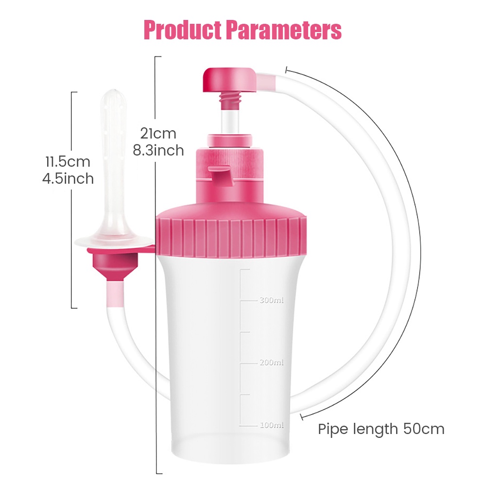 Salorie 350ml Portable Travel Handheld Bidet Sprayer Pembersih Pribadi