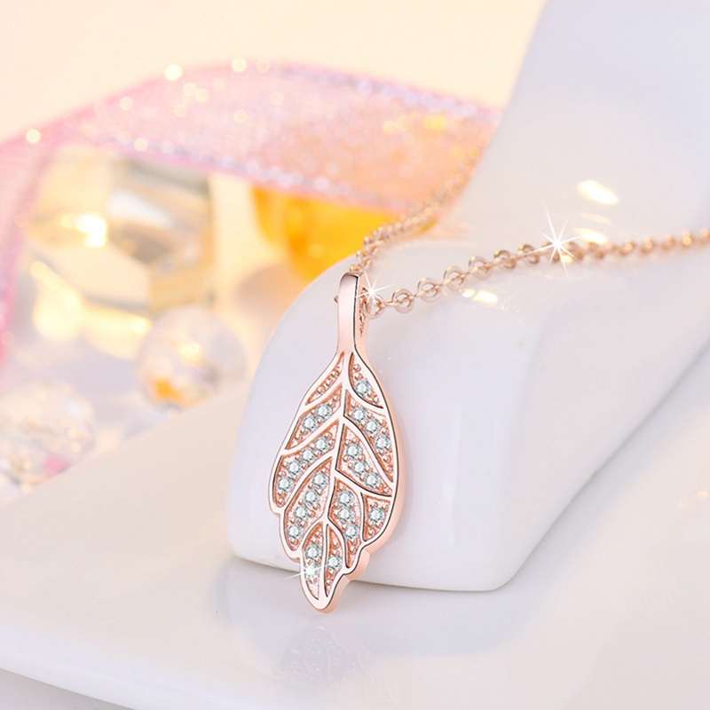 Leaf Charm Liontin Kalung Untuk Wanita Fashion Daun Perak Pendek Kalung Perhiasan Hadiah Ulang Tahun Wanita