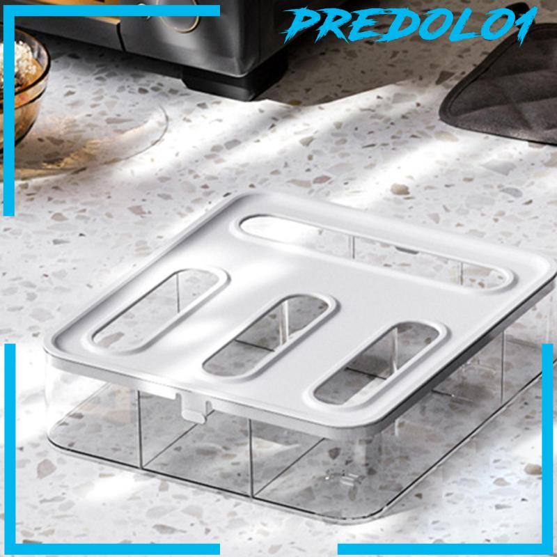[Predolo1] Food Bag Storage Organizer Foil Cling Film Kotak Tempat Penyimpanan Untuk Cling Wrap