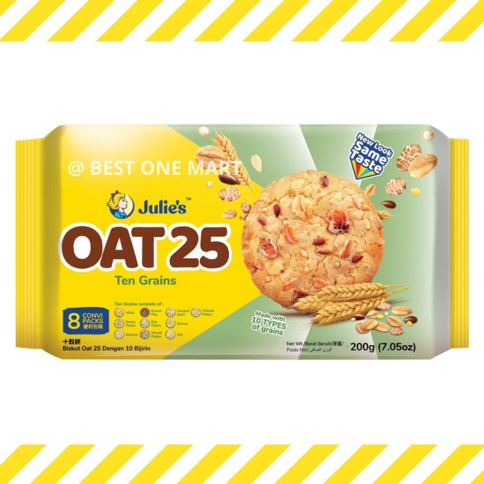 

[MS] Julies Oat 25 / Julies Ten Grains / Biskuit Gandum 200 g