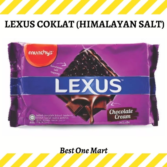 

[MS] Biskuit Coklat Lexus Munchy's / Munchys Chocolate Cream Himalayan Salt