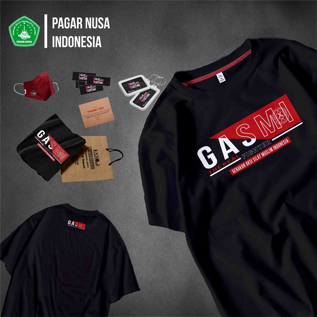 Kaos Gasmi Arpansa Pagar Nusa Distro Kode Gasmi Real