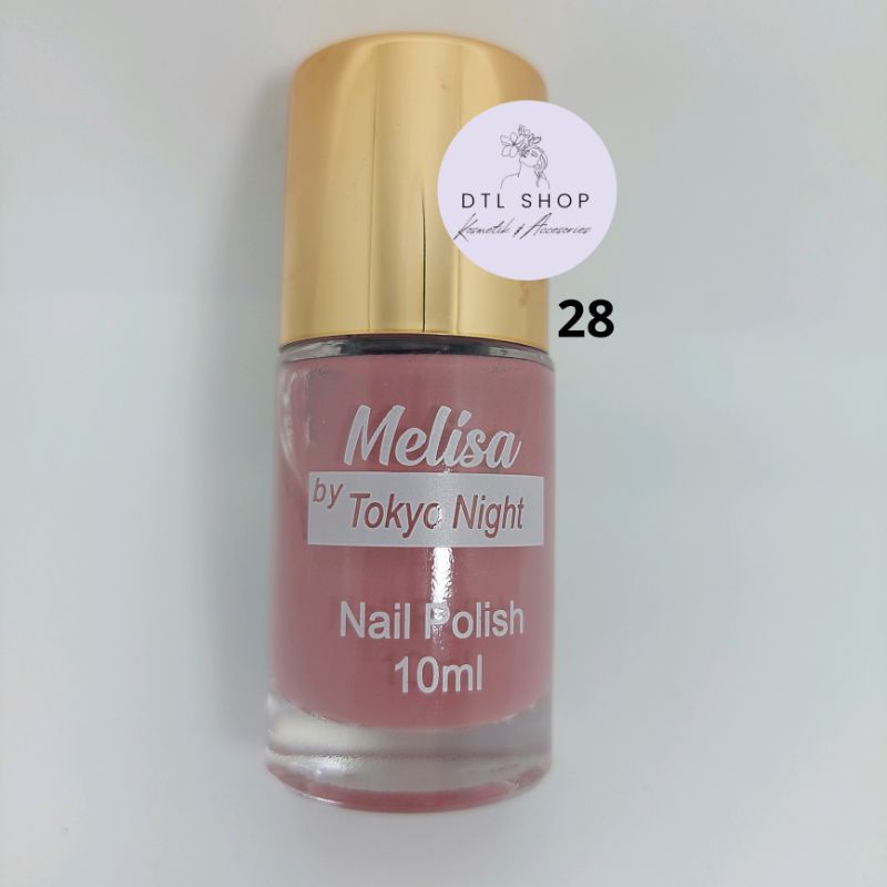 Kutek/Nail polish Melisa Tokyo Night 10ml nude series