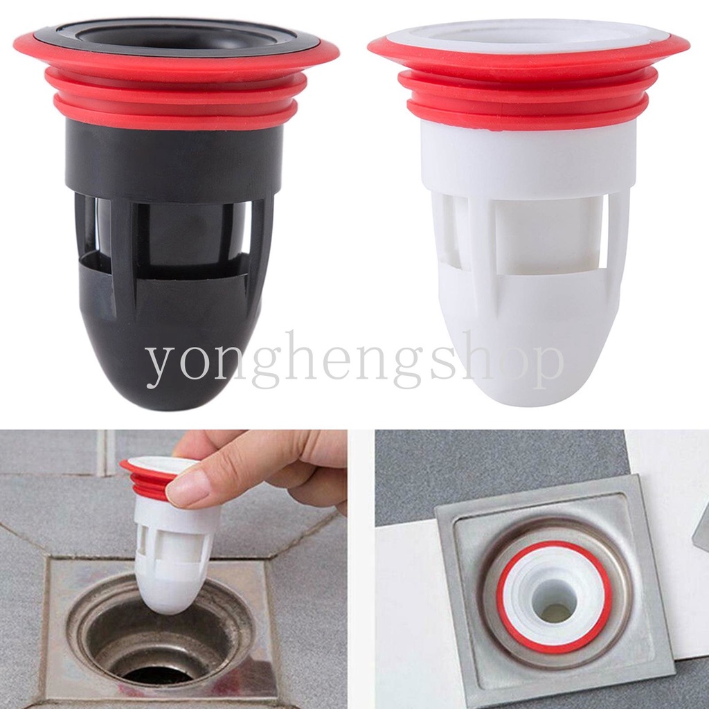 Toilet Deodorant Floor Drain Core Sewer Drain Cores Saringan Anti Sumbat Penutup Plug Filter Anti Serangga Dapur Kamar Mandi Silikon Alat Anti Bau