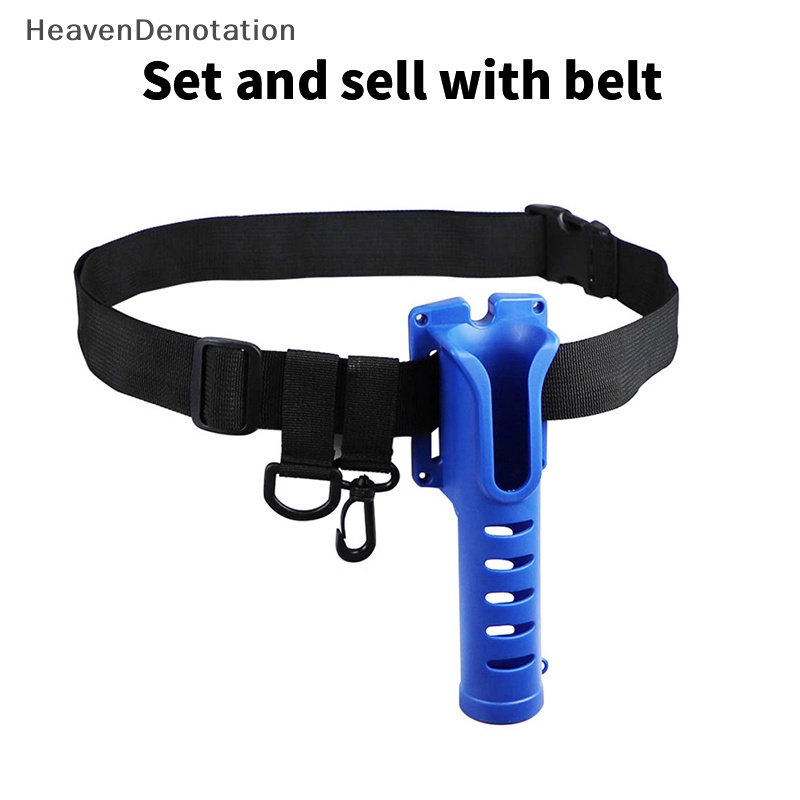 [HeavenDenotation] Adjustable Waist Fishing Rod Holder Tongkat Pancing Inserter Portable Belt Rod Holder Alat Pancing Tackles Aksesoris HDV