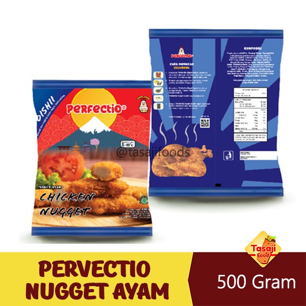 PERVECTIO Chicken Nugget - Nugget Ayam  Berat 500 Gram