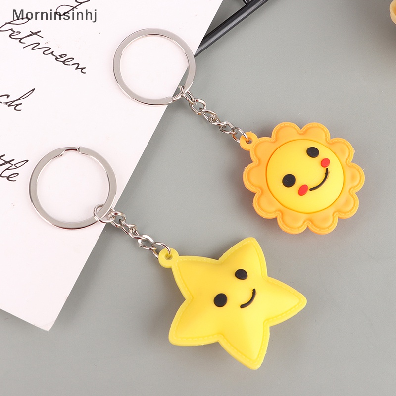 Mornin Lucu Manis Romantis Bentuk Matahari Bulan Bintang Aktivitas Hadiah Liontin Gantungan Kunci Tas Liontin Keyring Aksesoris id