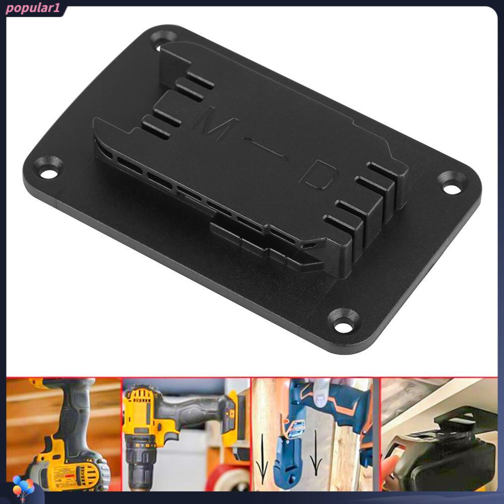 Populer1/4pcs Tempat Perkakas Tahan Lama Power Tools Storage Base Bor Listrik Mount Untuk Milwaukee M18 18V
