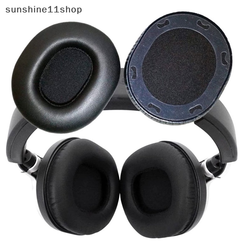 Sho Bantalan Telinga Pengganti Cushions Headband Kit ATH-M70X M70 Bantalan Telinga Headphone Earpads Cushion Cover N