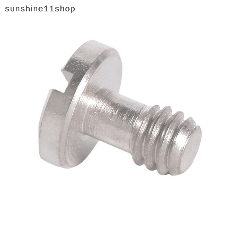 Sho Set Sekrup Kamera High Quality1/4 Inch Quick Release Plate Screw Aksesoris DSLR Tripod Mount Adapter Untuk Kamera DSLR Tripod N