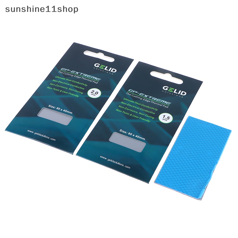 Sho GELID GP-Ultimate 15W/MK Thermal Pad CPU/GPU Graphics Silicone Grease Pad Panas N