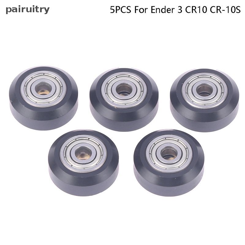 Prt 5pcs Roda Plastik Idler Pulley Gear Pasif Roda Bulat Untuk Ender3Cr10 CR-10S PRT