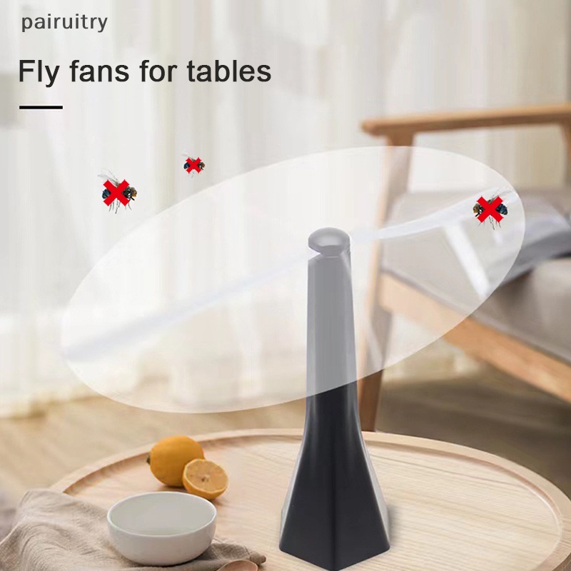 Prt Fly Fan Soft Blades Pelindung Makanan Flycatcher Otomatis Silent Jauhkan Dari Fl PRT